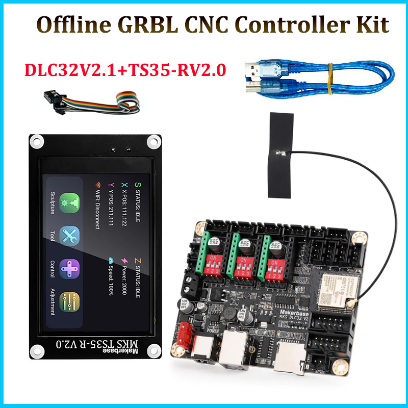 Grbl 32 Bit Control Board Offline Display - Makerbase MKS DLC32 V2.1 32 bits