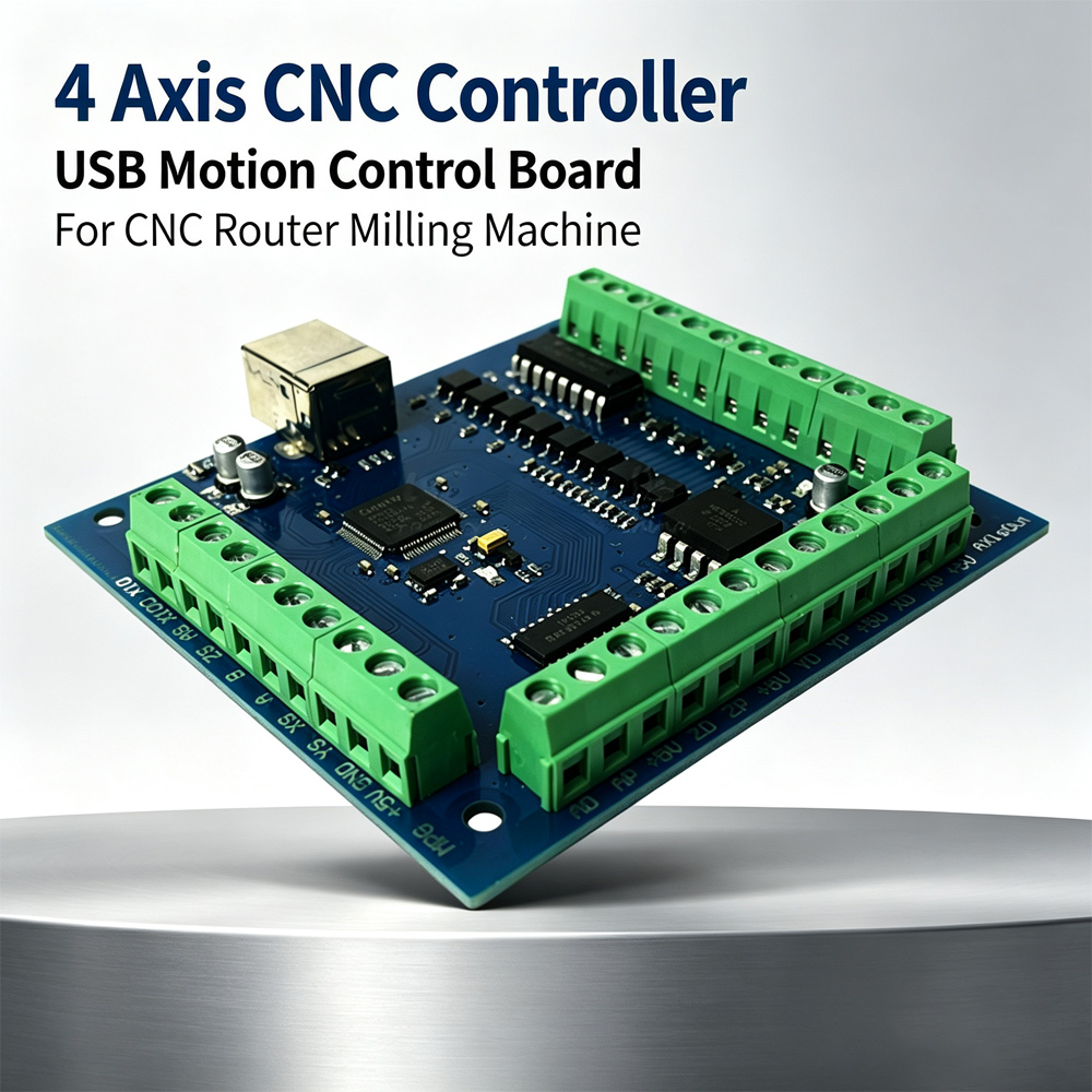 Mach3 Usb Cnc Controller 4 Axis 100Khz - Carte de commande CNC MACH3 4