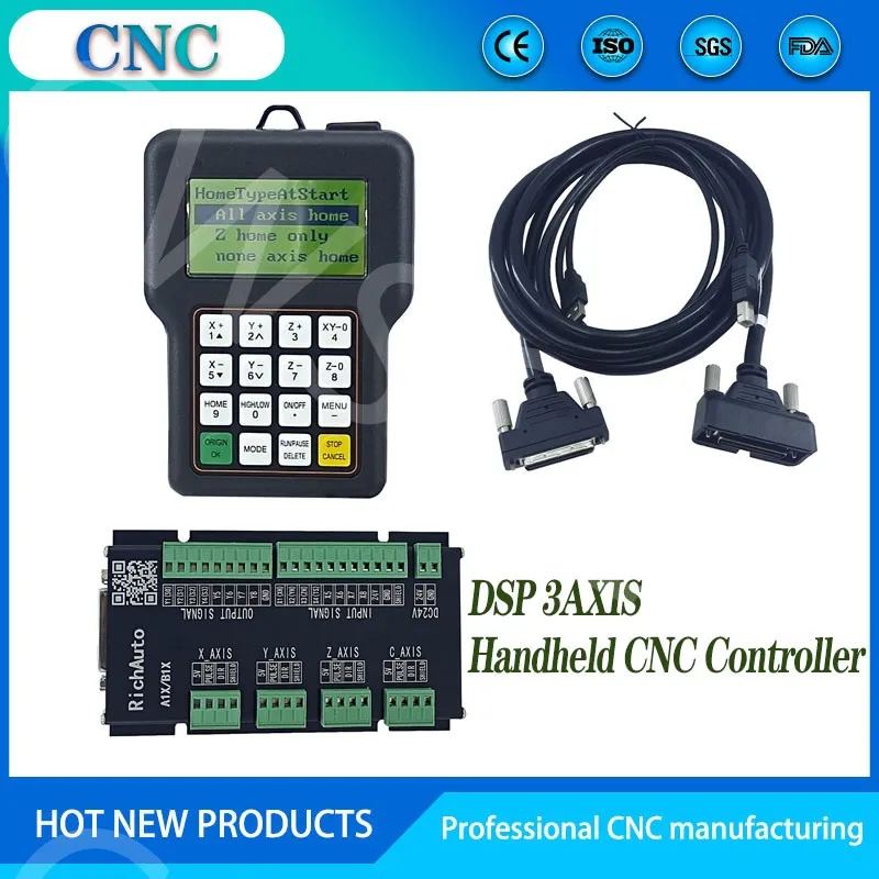 Richauto A11 Dsp Controller 3 Axis - Contrôleur 3 axes RichAuto DSP A11E,