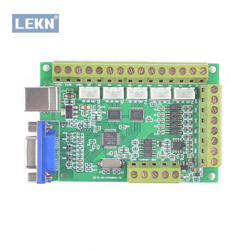 5 Axis Cnc Breakout Board Interface Mach3 - Tableau de dérivation MACH3, Port USB,