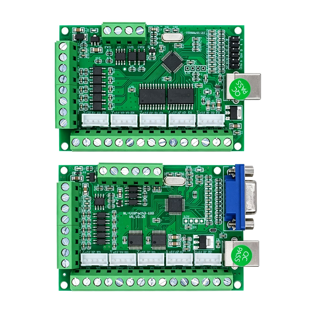 1 ensemble de carte de command - 5 Axis Cnc Breakout Board Interface Mach3 avis et prix