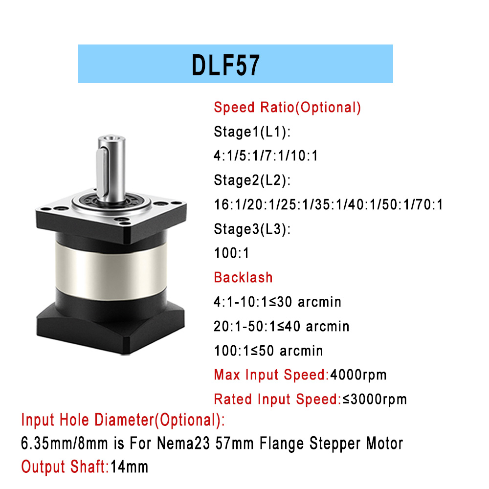 Kits de moteurs pas à pas avec - Planetary Gearbox Reducer Nema 23 34 avis et prix