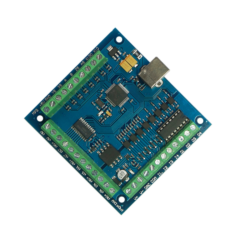 Carte de commande CNC MACH3 4  - Mach3 Usb Cnc Controller 4 Axis 100Khz avis et prix
