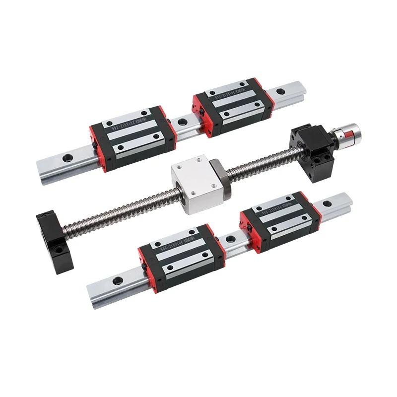 Rails linéaires, guides linéai - Hgr20 Linear Guide Rail Ballscrew Set avis et prix