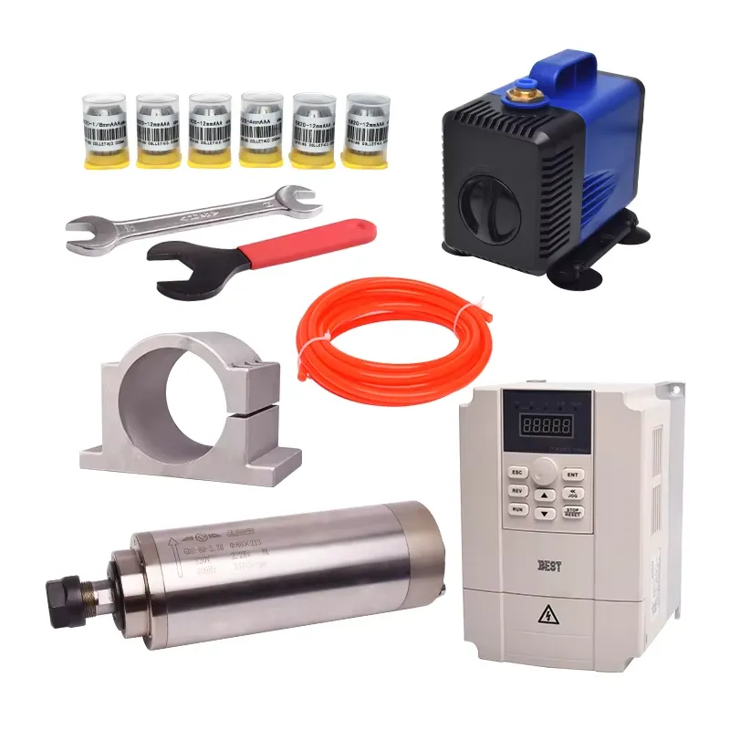 Ensemble de broche refroidie à - 2.2Kw Water Cooled Spindle Kit Vfd avis et prix