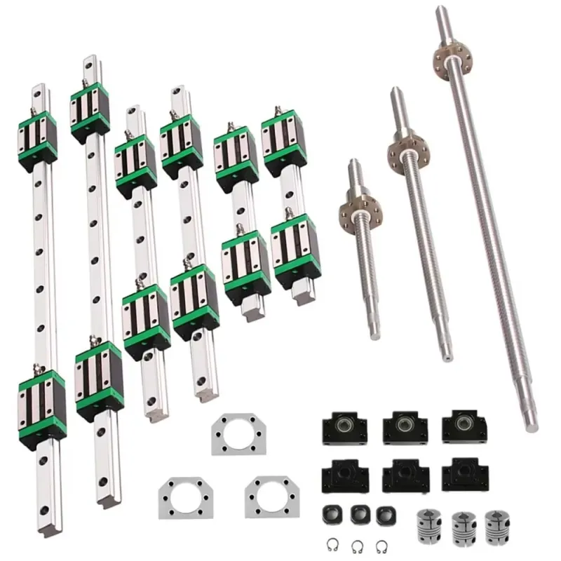 6 ensembles de rails de guidag - Hgr20 Linear Guide Rail Ballscrew Set avis et prix