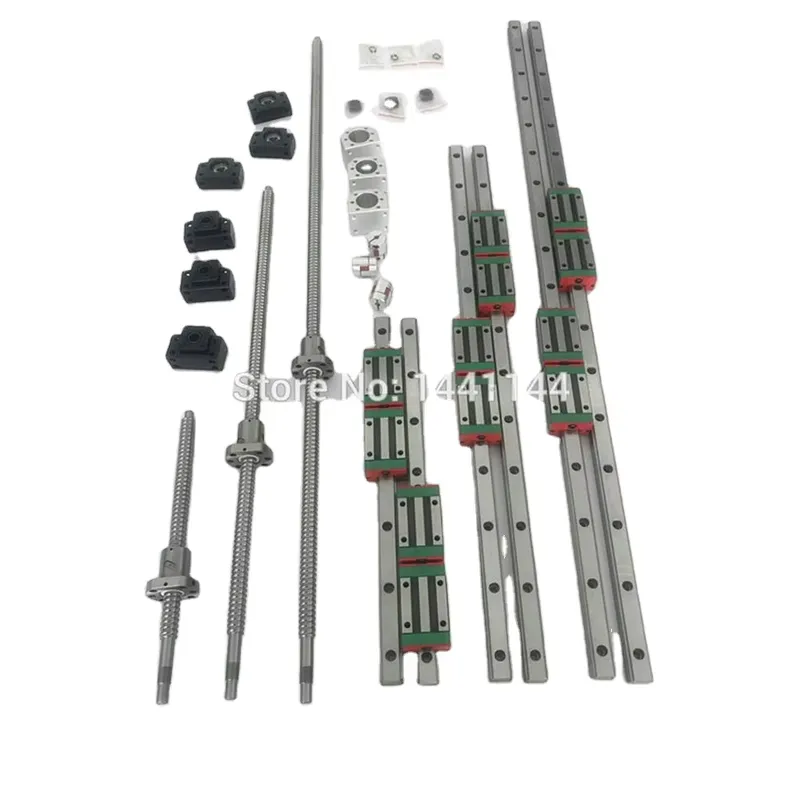 6 ensembles de rails de guidag - Hgr20 Linear Guide Rail Ballscrew Set avis et prix
