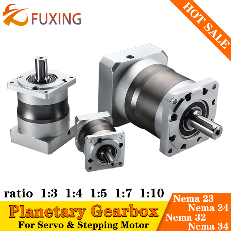 PLF85A rapport 5:1 10:1 20:1 4 - Planetary Gearbox Reducer Nema 23 34 avis et prix